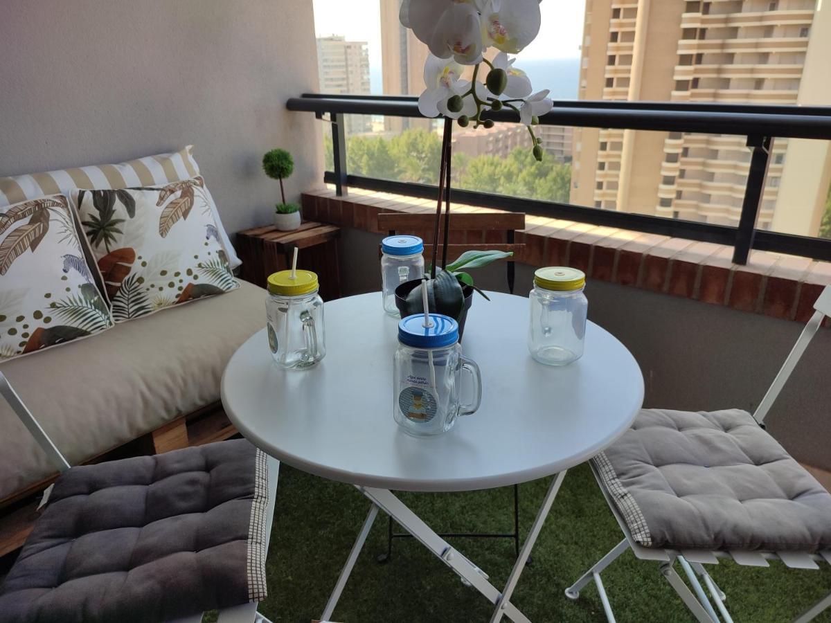 Junto Playa Levante Con Terraza Chill-Out-2 Wcs-A Estrenar Gemelos 23 Бенідорм Екстер'єр фото